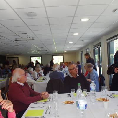 Repas des Anciens du 28/09/2025, organisé à la salle de la Rosière de Praz - Sylvie Bessy