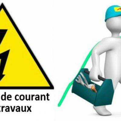 Coupure de courant pour travaux © Ville de Lacanau