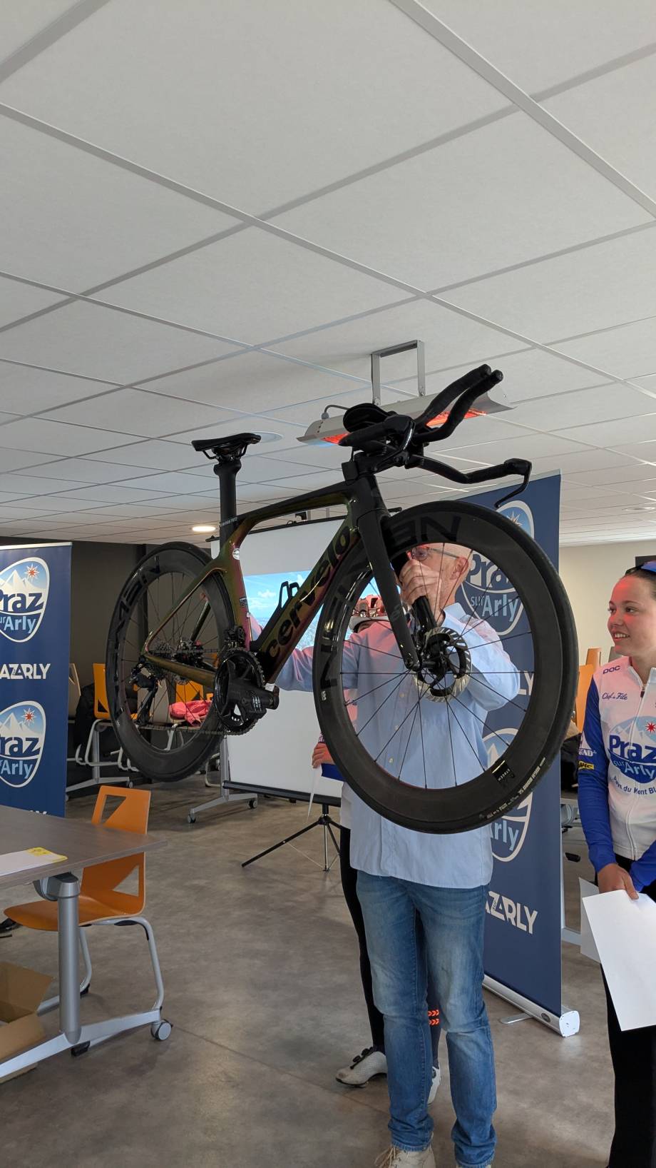 La Dictée du Tour, en prémices du Tour de France Femmes, le 28 mars 2025 - Marie-Anaïs Lien