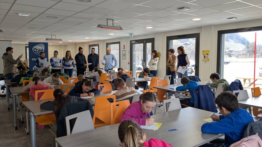 La Dictée du Tour, en prémices du Tour de France Femmes, le 28 mars 2025 - Marie-Anaïs Lien