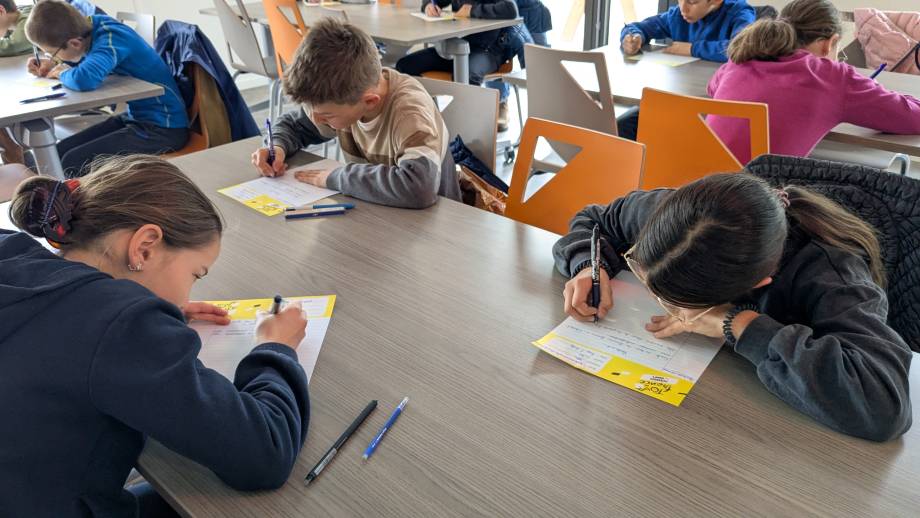 La Dictée du Tour, en prémices du Tour de France Femmes, le 28 mars 2025 - Marie-Anaïs Lien