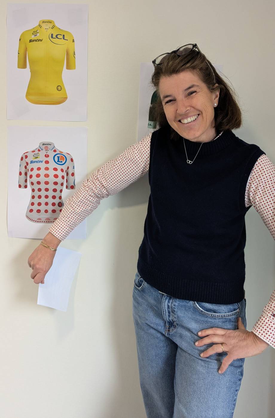 La Dictée du Tour, en prémices du Tour de France Femmes, le 28 mars 2025 - Marie-Anaïs Lien