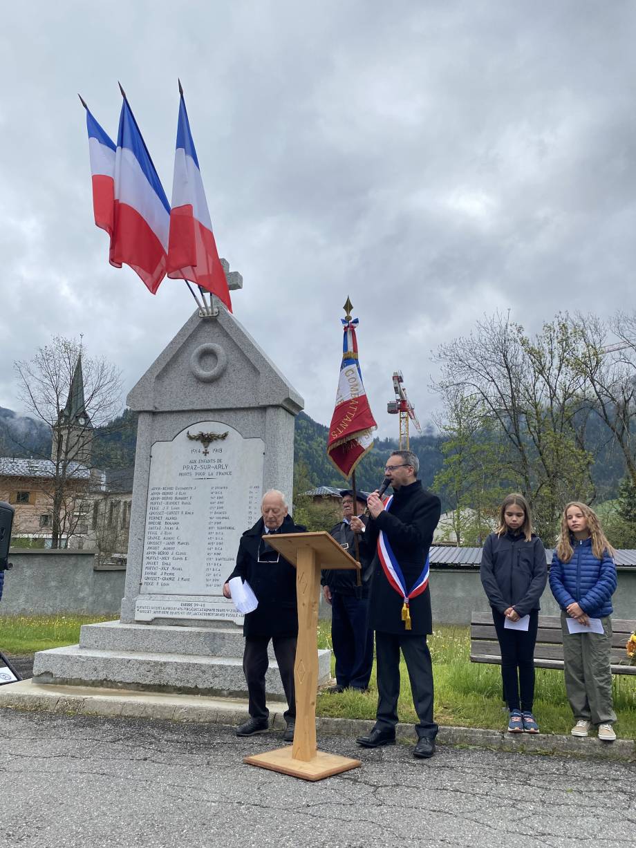 Cérémonie du 8 mai 2025 : 80 ans depuis la libération - Céline Combes