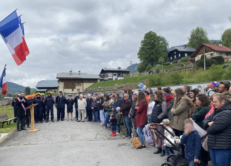 Cérémonie du 8 mai 2025 : 80 ans depuis la libération - Céline Combes