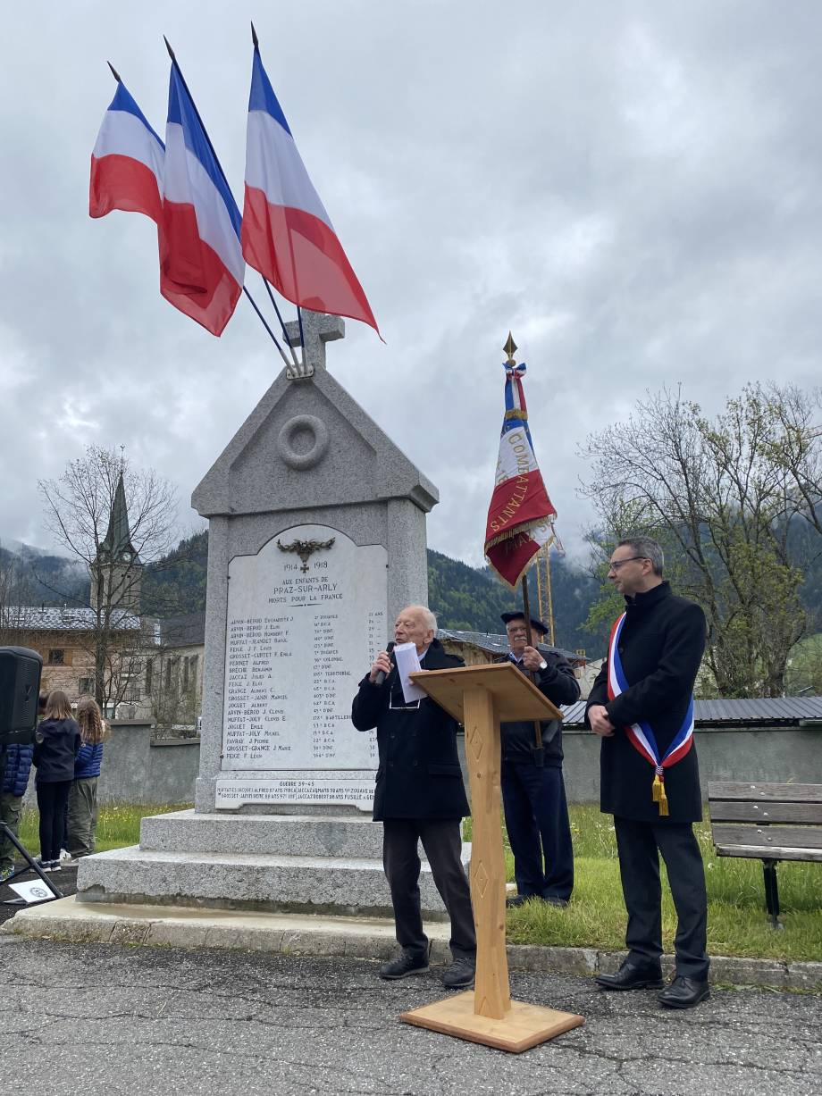 Cérémonie du 8 mai 2025 : 80 ans depuis la libération - Céline Combes
