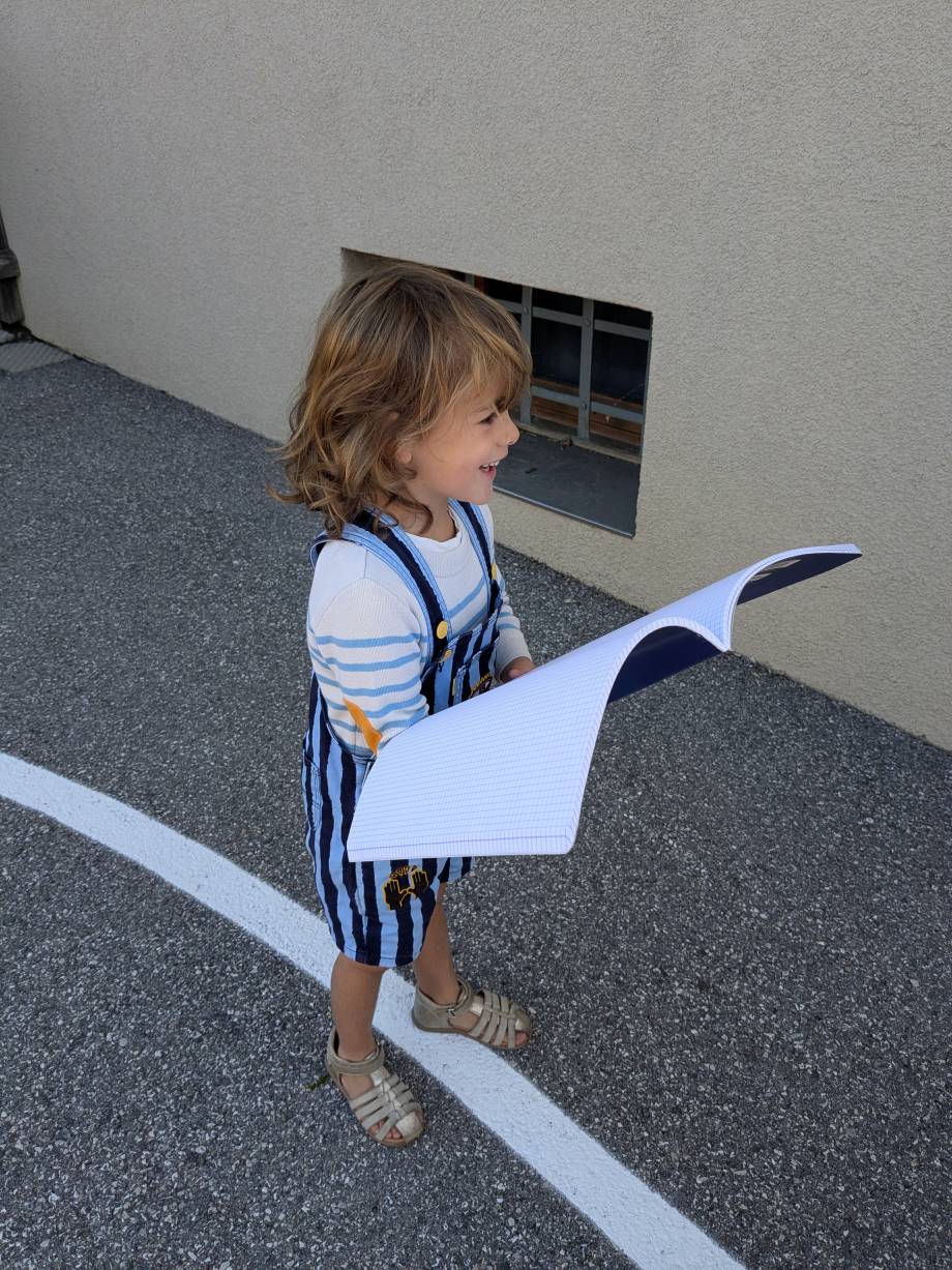 Rentrée scolaire à l'école maternelle privée Saint-Joseph - Marie-Anaïs Lien