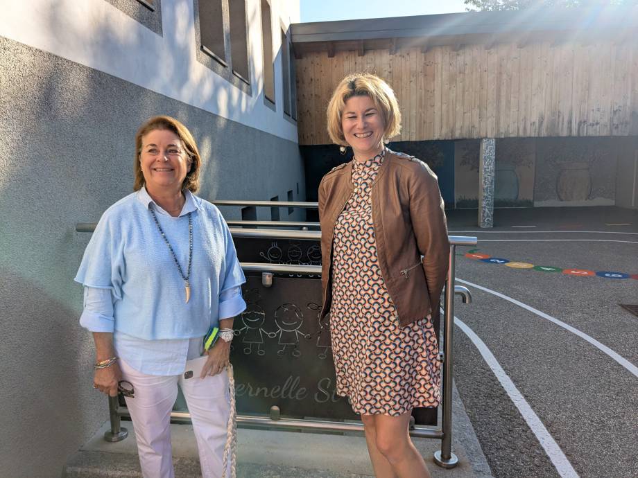 Rentrée scolaire à l'école maternelle privée Saint-Joseph - Marie-Anaïs Lien