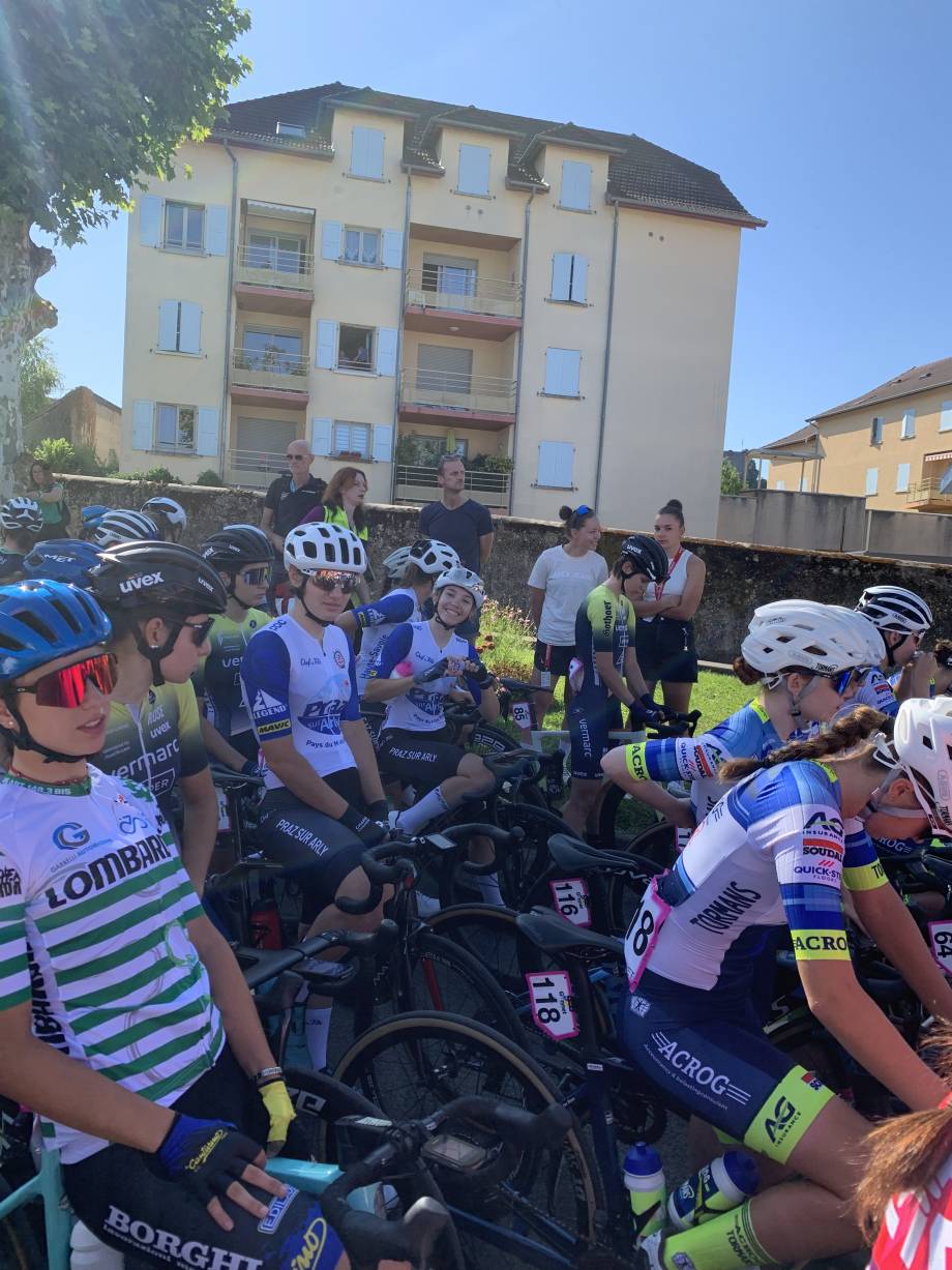 Mathilde Tritz durant le Grand Prix du Valromey Tour Féminin des 11 et 13 juillet 2025 - Frédéric Hurlin