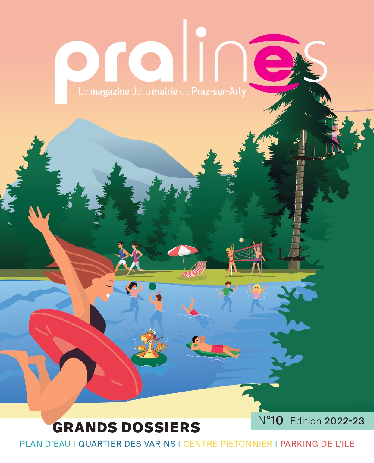 Couverture du magazine Pralines n°10