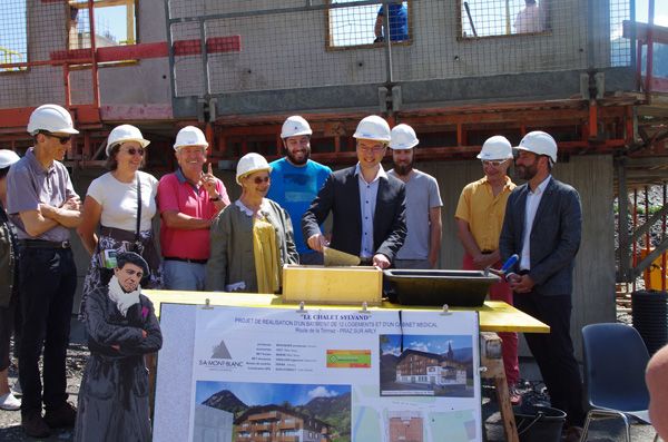 Lancement de la construction du Chalet Sylvand