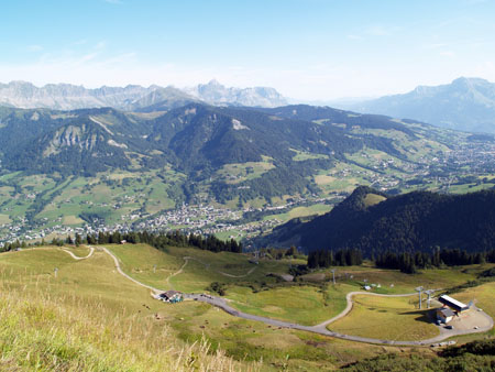 Télésiège du Crêt du Midi en août 2009