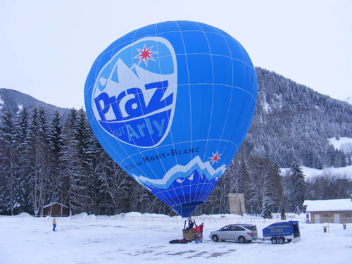 Nouvelle montgolfière de Praz-sur-Arly - Patrice Blanc-Gonnet / Praz sur Arly Tourisme