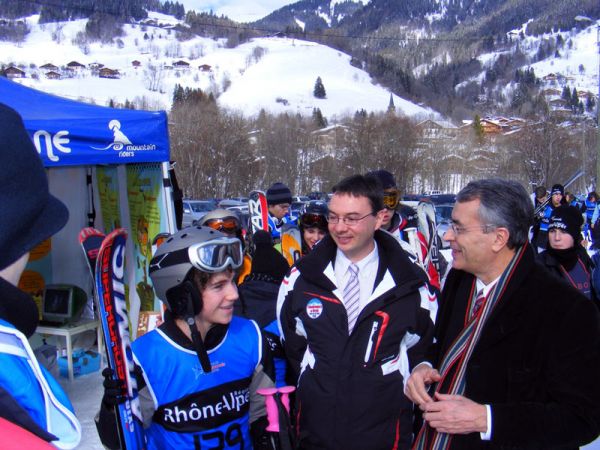 Jeux d'hiver des lycéens le 03/02/2010