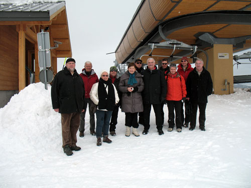 Comité de jumelage : délégation de Roscoff à Praz les 27 et 28 mars 2010