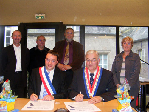Jumelage : les Pralins à Roscoff en octobre 2010