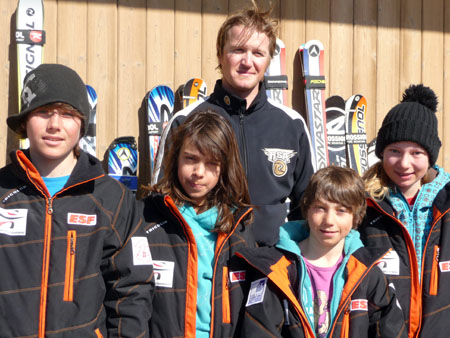 Benjamins sélectionnés ppour les championnats de France qui auront lieu à Auron, le 6 mars 2011