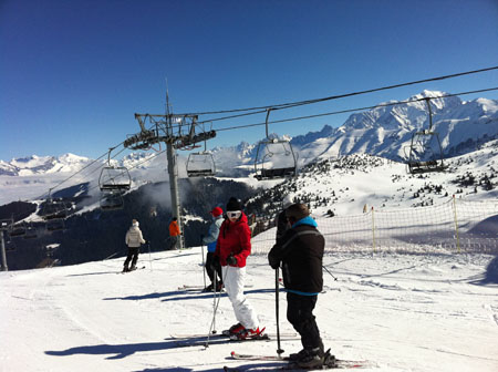 Domaine skiable de Praz-sur-Arly le 20 mars 2011