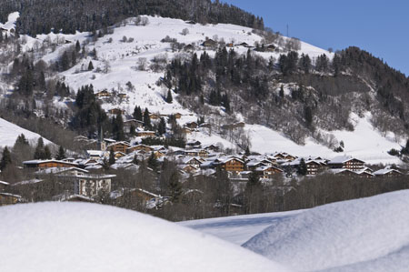 Praz vu depuis les Chenux, le 10 janvier 2012 - Gaël Joncour