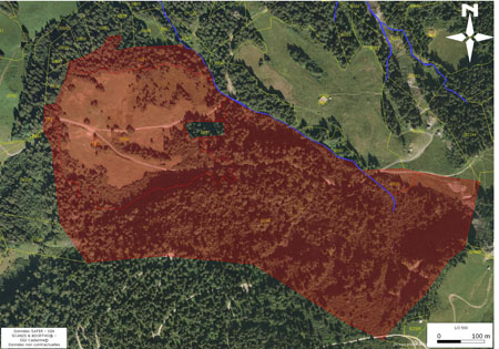 31 ha d'alpages et de forêts acquis par la commune du côté d'Holvet, en janvier 2012