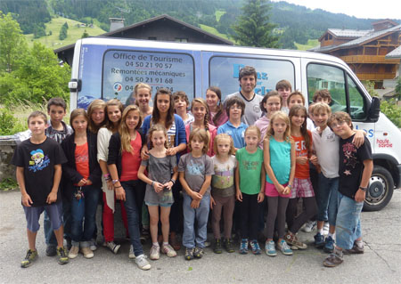 Le 9 juillet 2012 : Jeff Piccard, nouvel entraîneur du club, avec sa troupe visiblement heureuse et motivée !