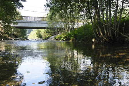 Pont de la Rosière achevé en septembre 2012 - Gaël Joncour/detailphoto.com