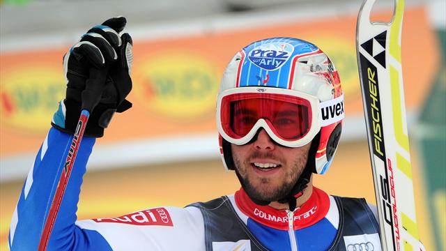 Le Pralin Thomas Fanara a décroché la 3e place au géant d'Alta Badia le 16 décembre 2012 - Eurosport.fr