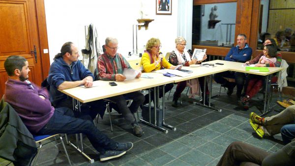 Assemblée générale du groupe folklorique Lou Gapians du Pratz mi-janvier 2019