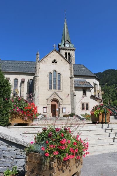 Le village de Praz sur Arly en mars 2019