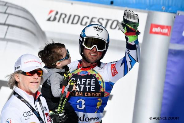 Dernière Coupe du monde de géant de Thomas Fanara le 16 mars 2019 - Agence Zoom