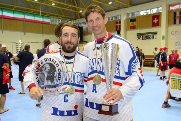 Thomas Julien et Richard Aimonetto remportent le titre de champions du monde lors de la finale du 15 juin 2019, organisée en Italie