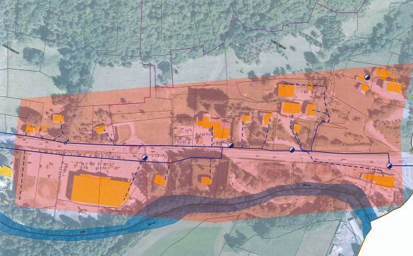 Coupure d'eau à Tirecorde le 20 juin 2019 pour installer une nouvelle colonne d'eau potable le long de la RD1212 - Guillaume Gauduel