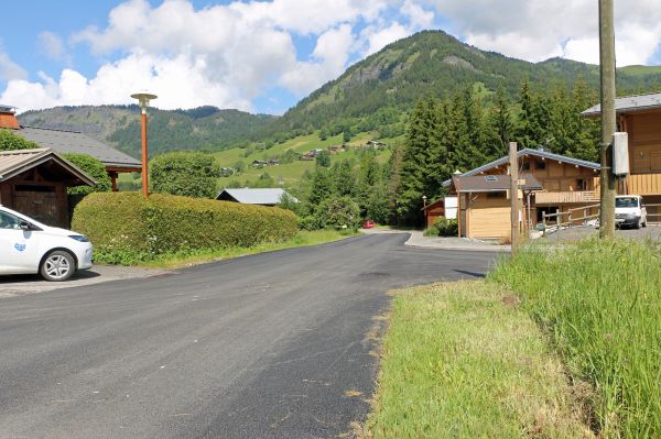 Tronçon de la route des Thouvassières refait à neuf en juin 2019