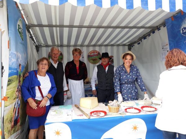 Jumelage Praz-Roscoff : les Pralins à la Fête du patrimoine de Roscoff en septembre 2019