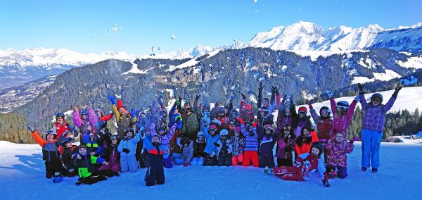 Les Roscovites en classe de neige à Praz en février 2020