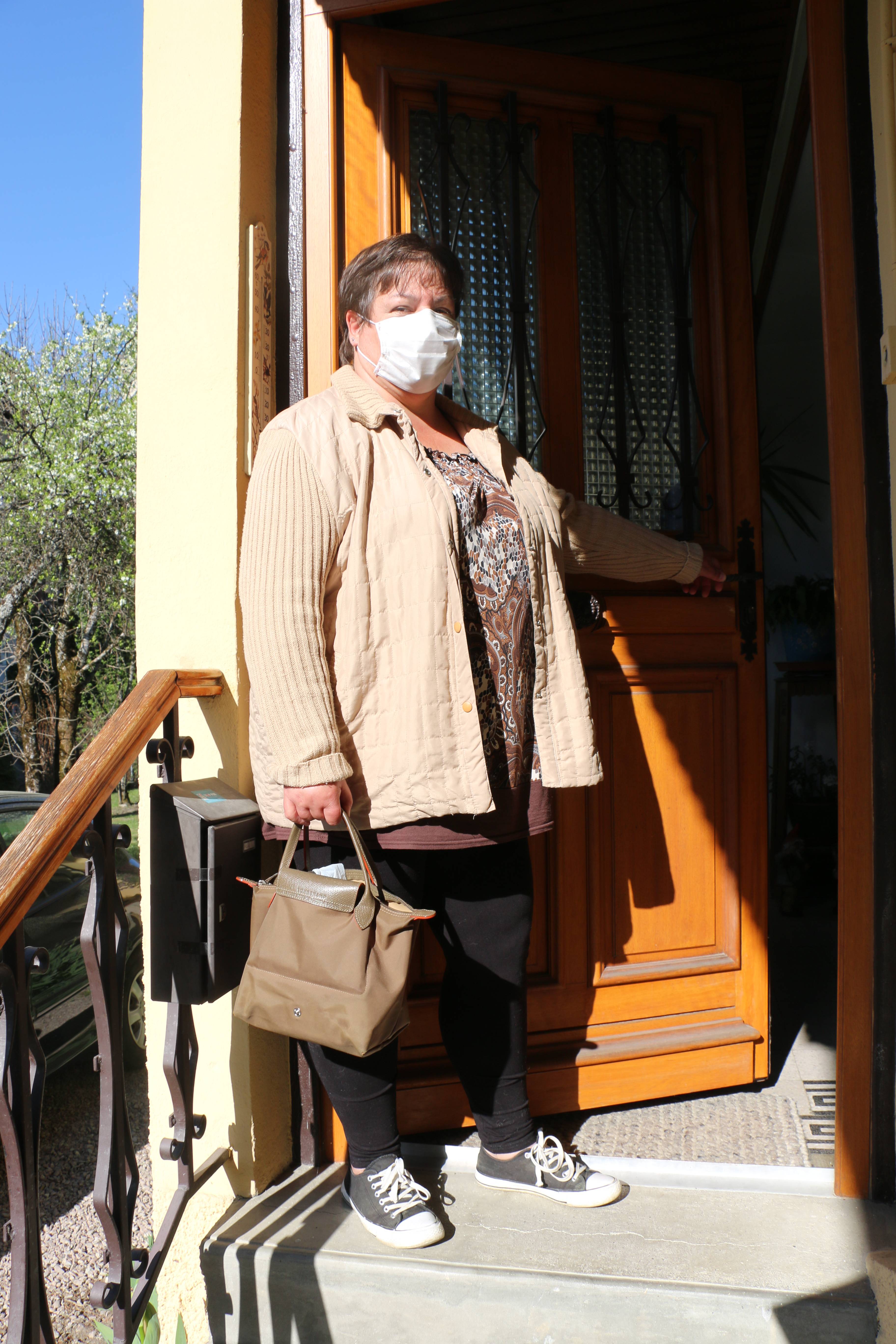 Portage des repas effectué par l'ADMR