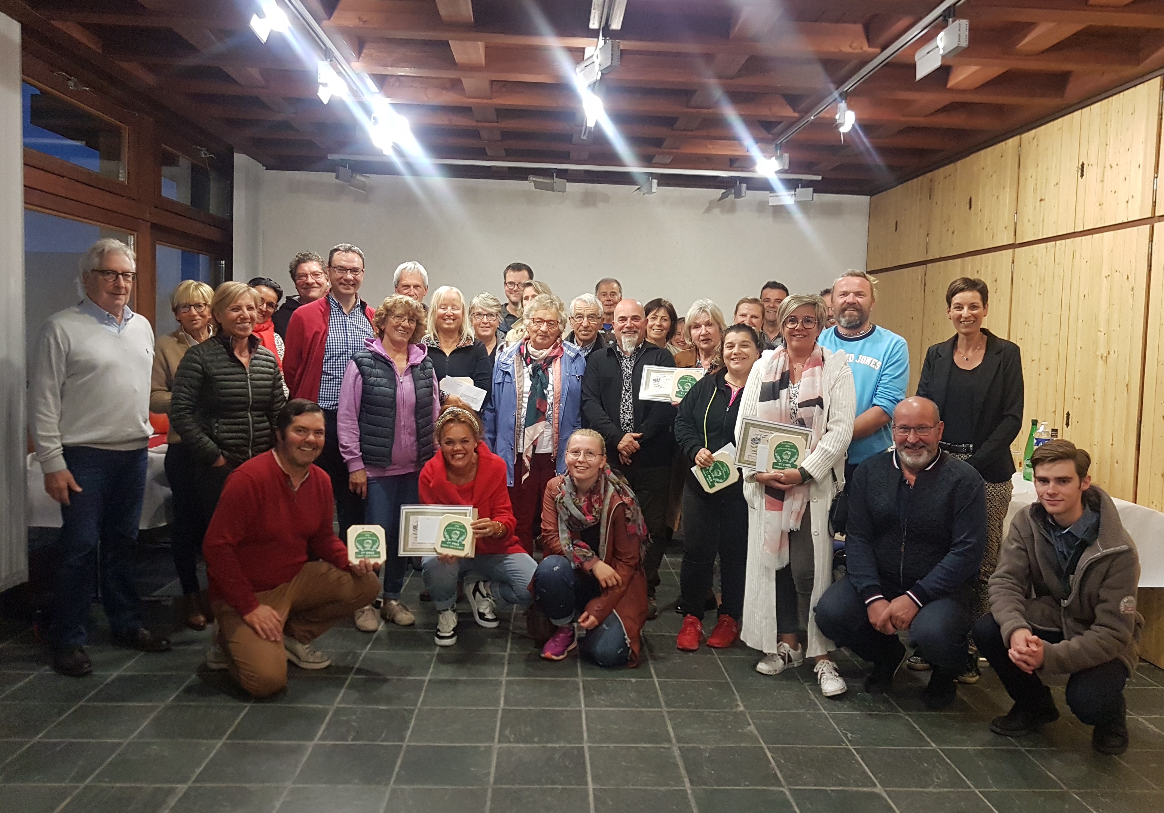 Ensemble des personnes présentes à la remise des prix, le mardi 27 septembre 2022 - Marie-Anaïs Lien