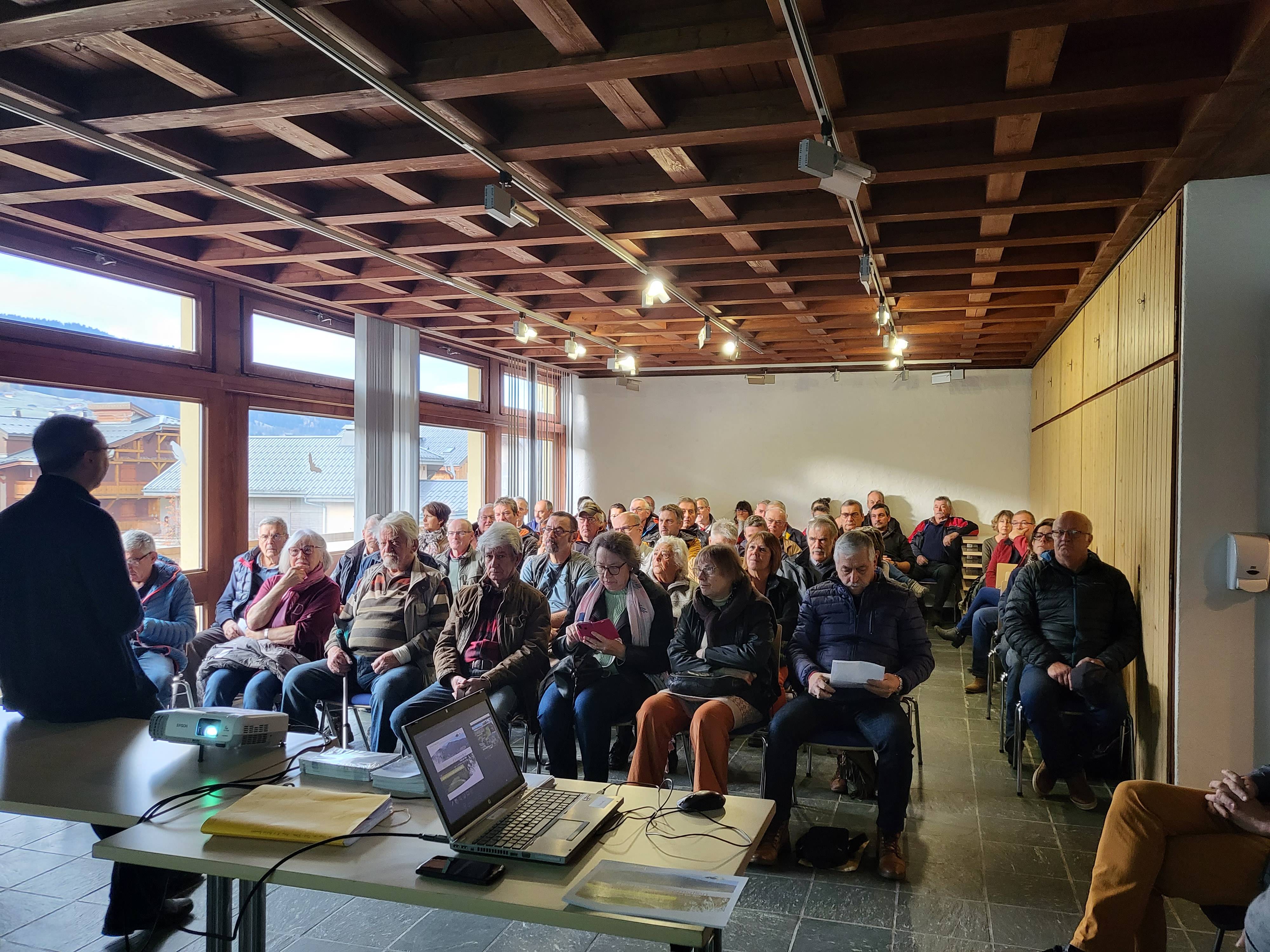 Réunion d'information sur le projet d'Association foncière pastorale, le 19 novembre 2022 - Pierre Bessy