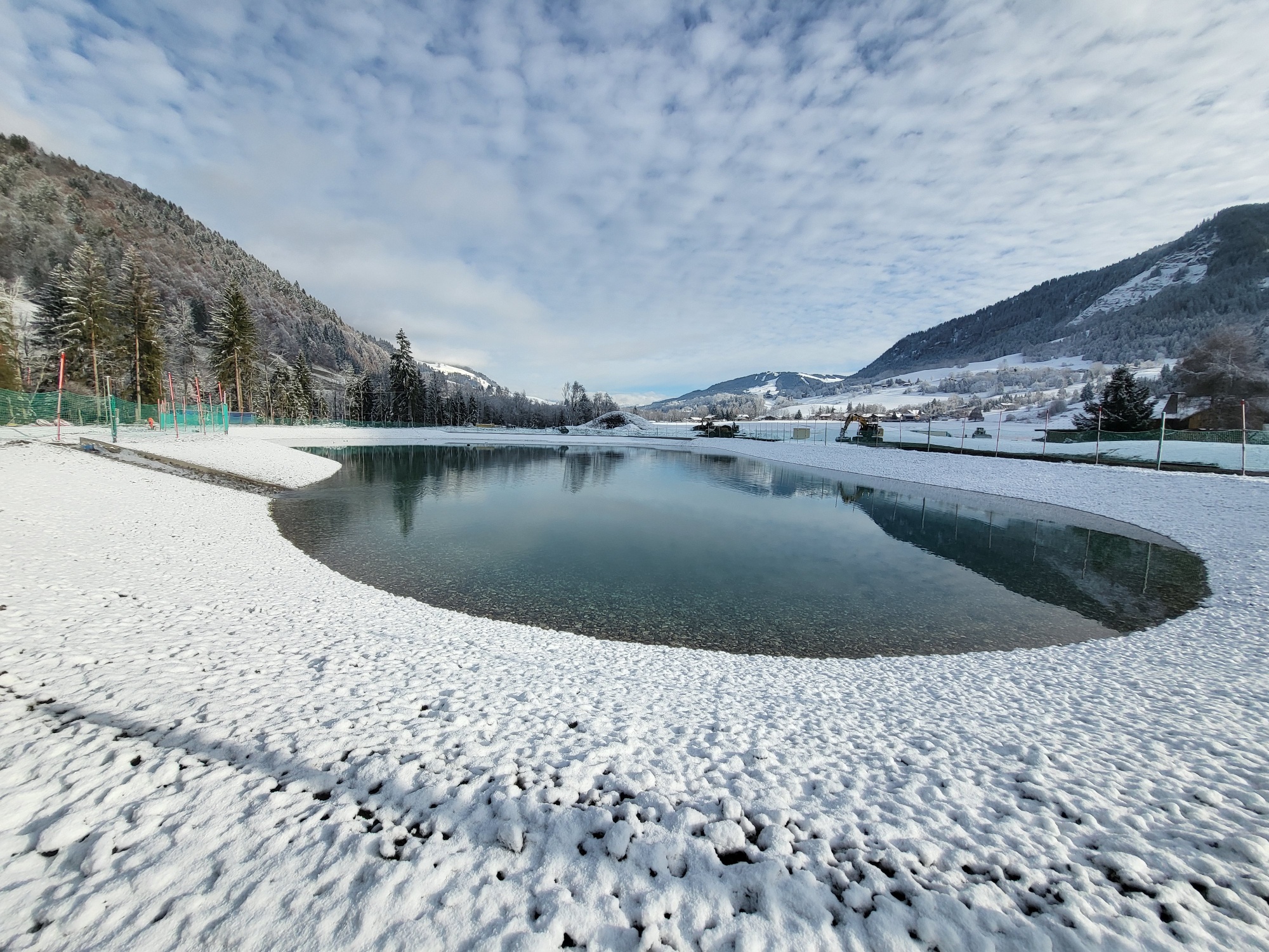 Plan d'eau de Praz-sur-Arly, capturé le 5 décembre 2022 - Jean-Paul Jaccaz