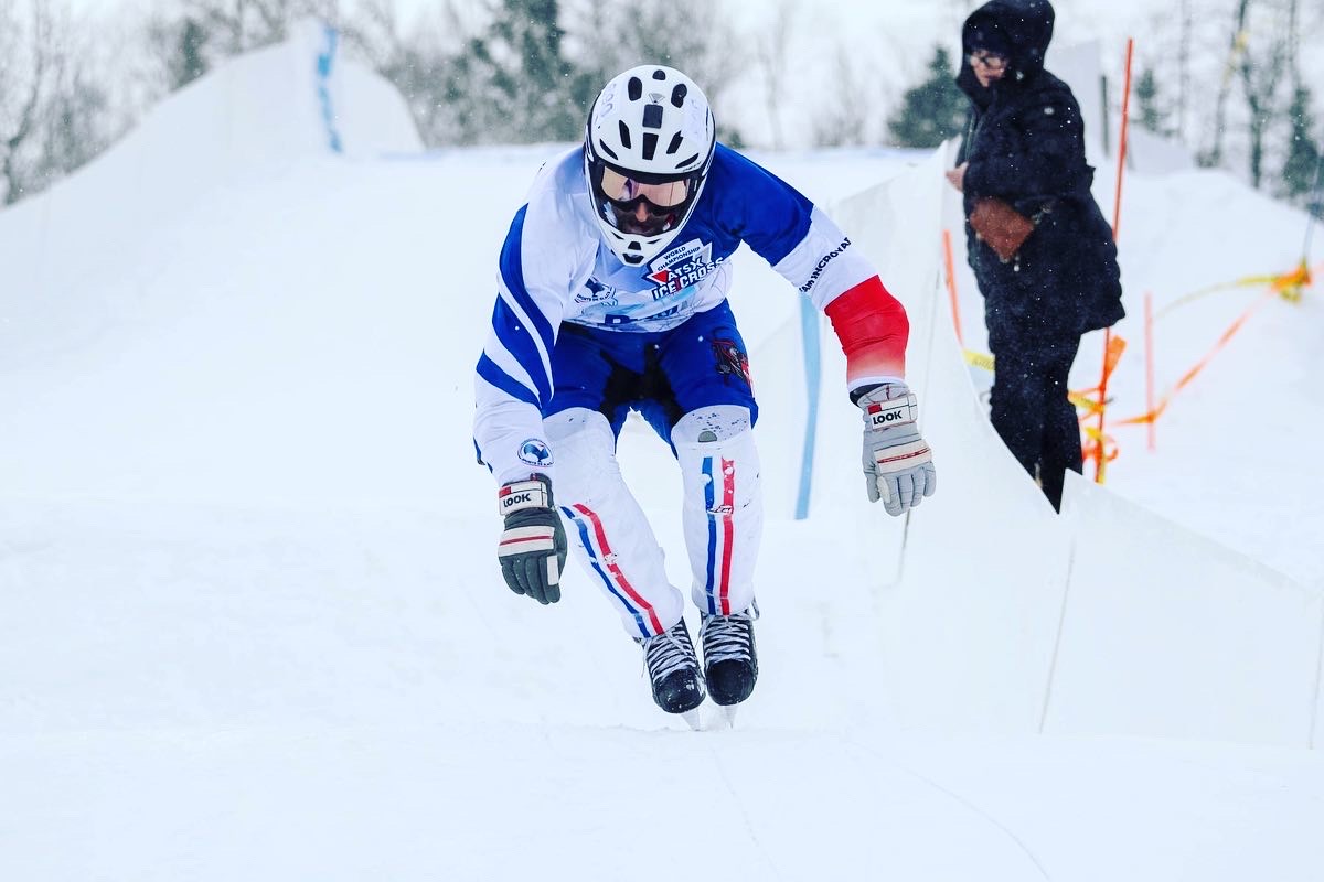 Partenaire sportif d'Ice Cross Antonin Chiberches : 20230127-28_course Mont du Lac ds Wisconsin aux EU_photographe pro