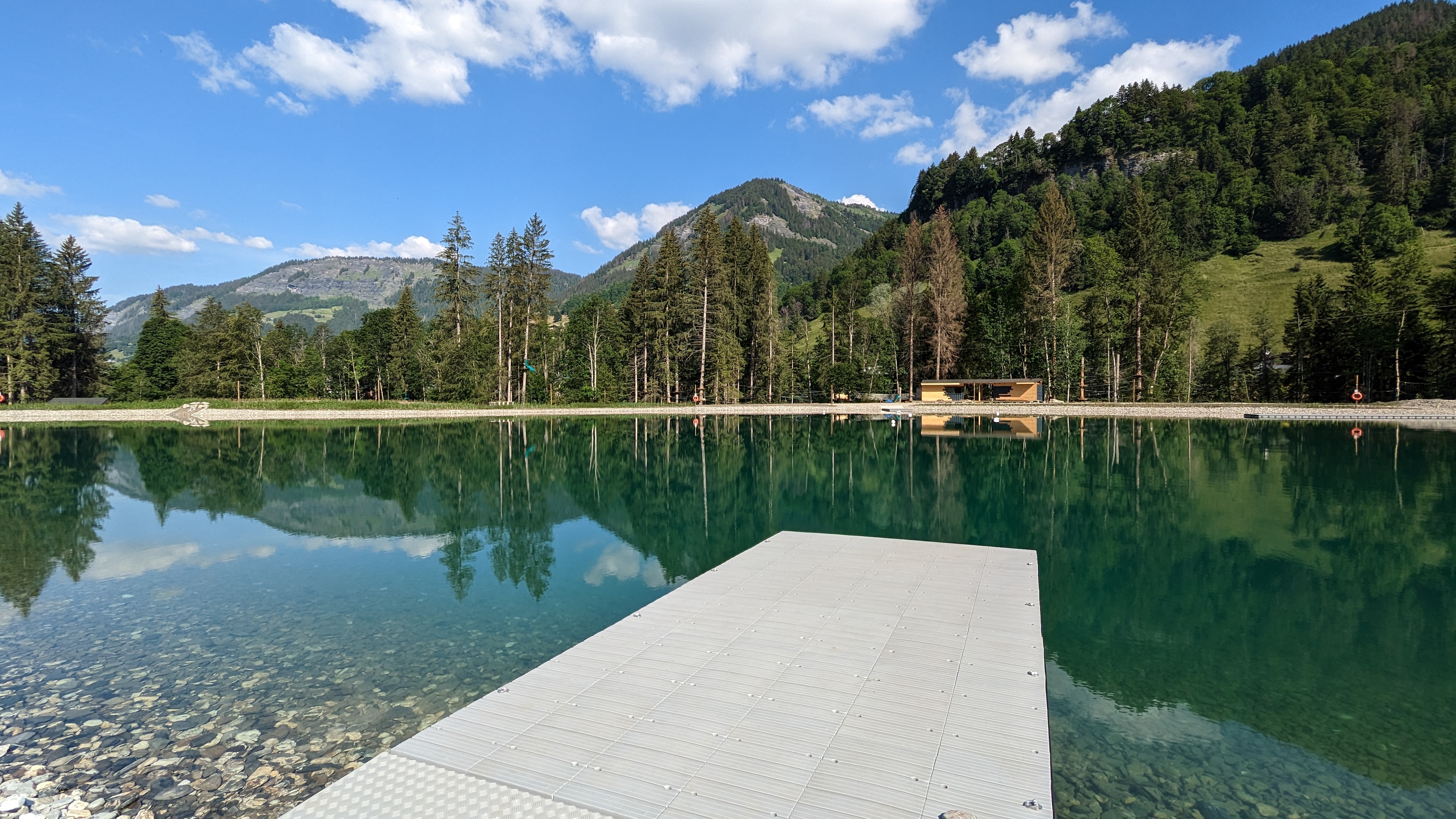 Le plan d'eau le 15 juin 2023 - Marie-Anaïs Lien