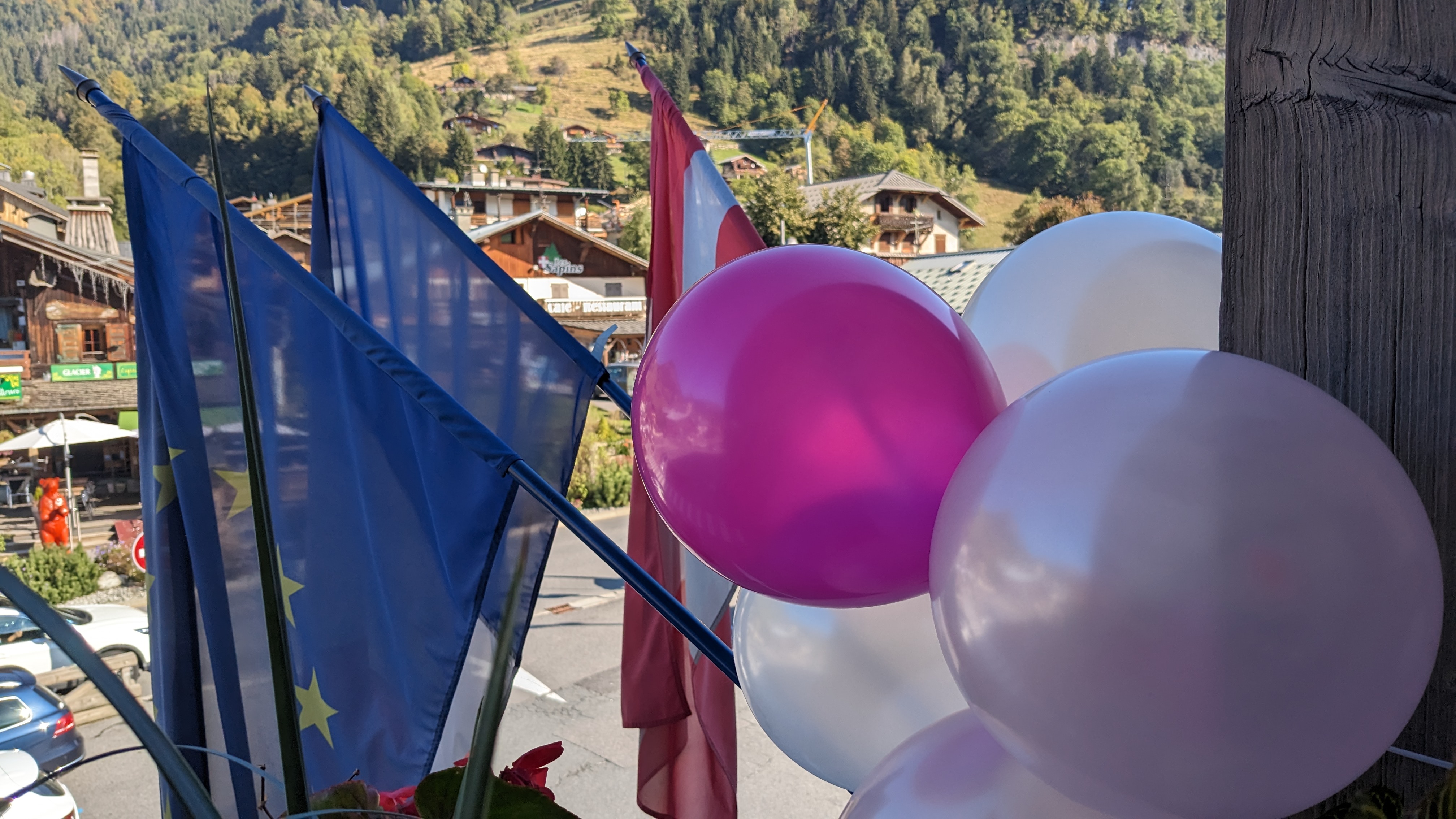 Octobre rose 2023 : la mairie en rose - Marie-Anaïs Lien