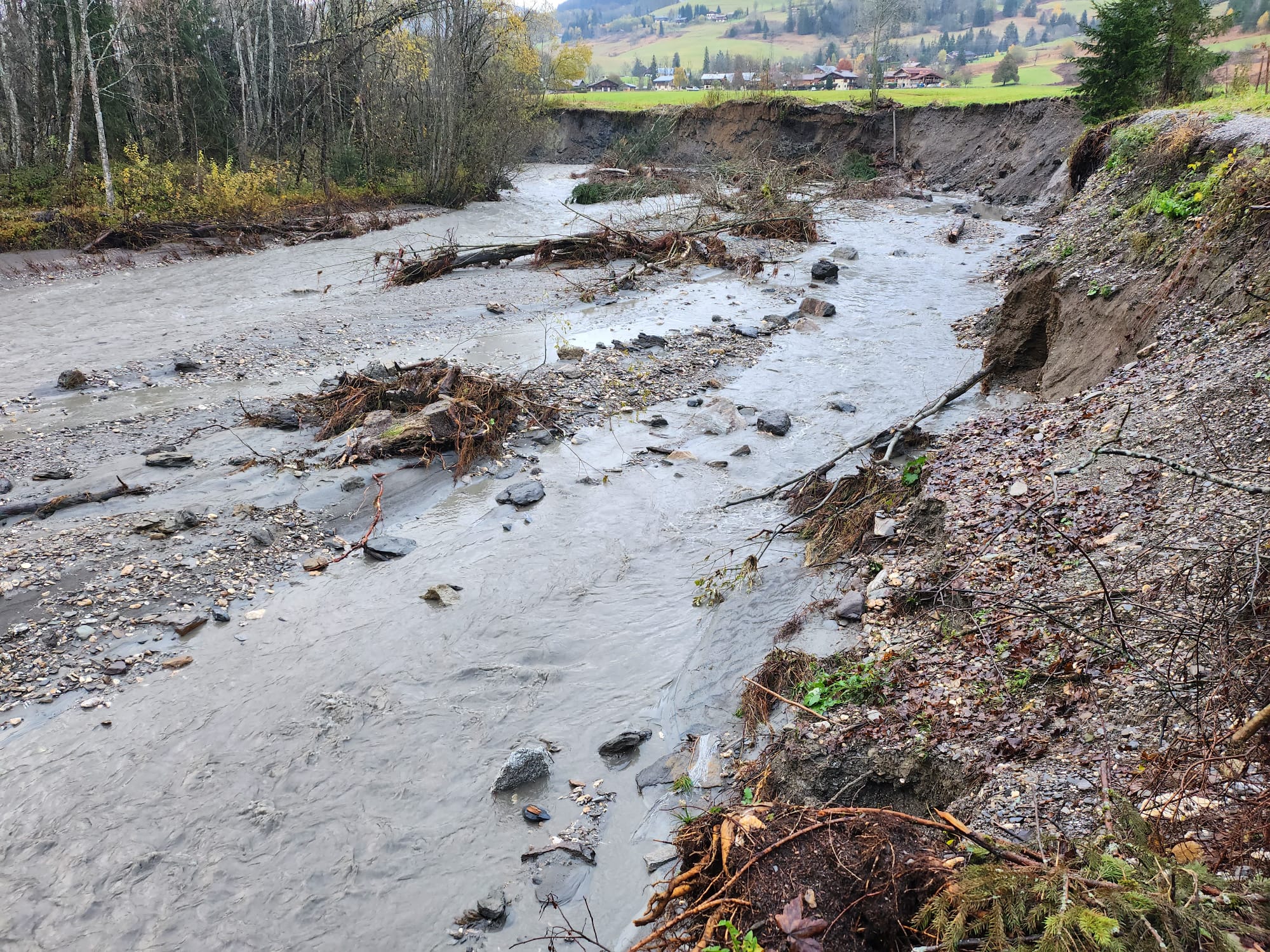 Dégâts causés par la crue de novembre 2023 - Pierre Bessy