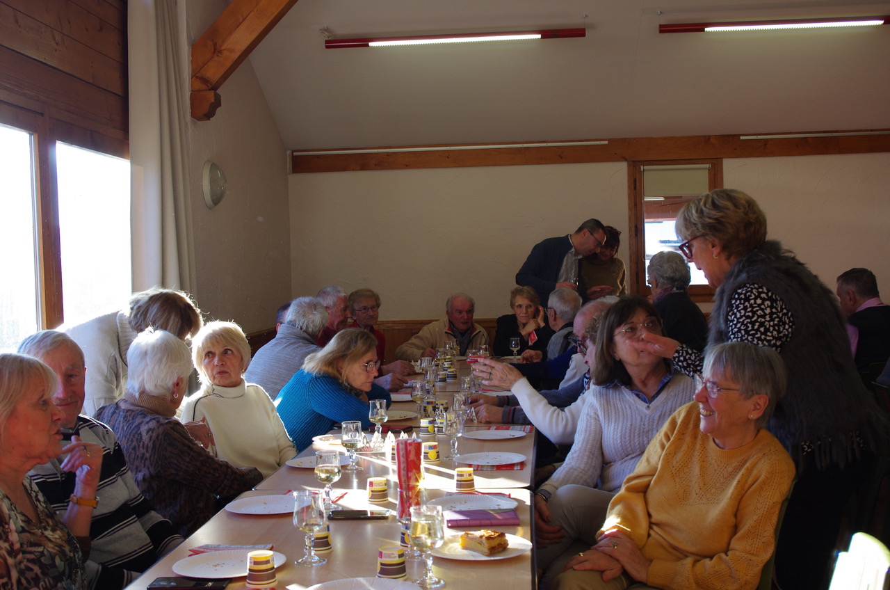 Galette des Anciens à la Maison de la Montagne, le 21 janvier 2024 - Sylvie Bessy