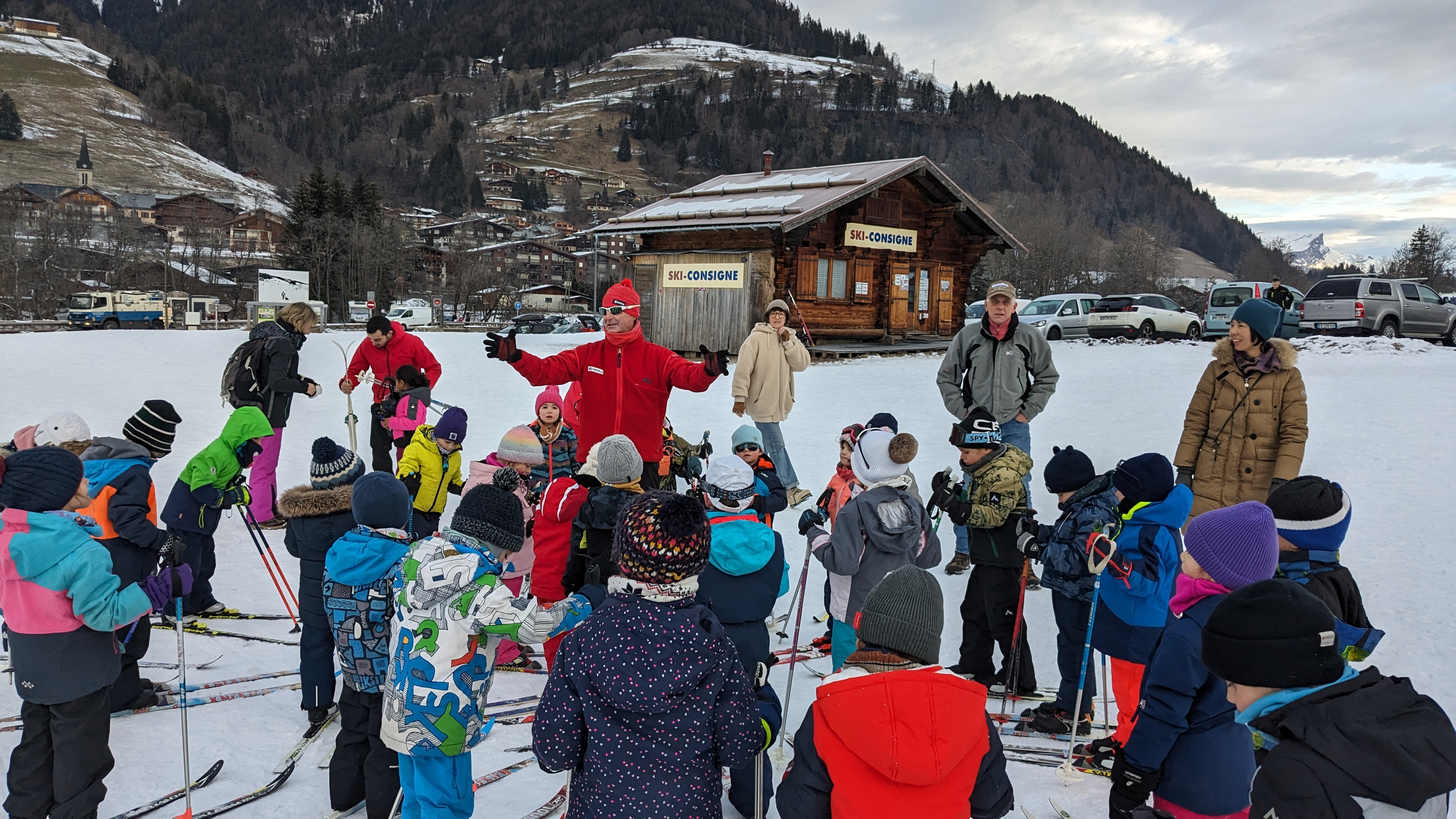 Ski de fond du 22 au 25 janvier 2024 pour les élèves de MS-GS de l'école Saint-Joseph - Marie-Anaïs Lien