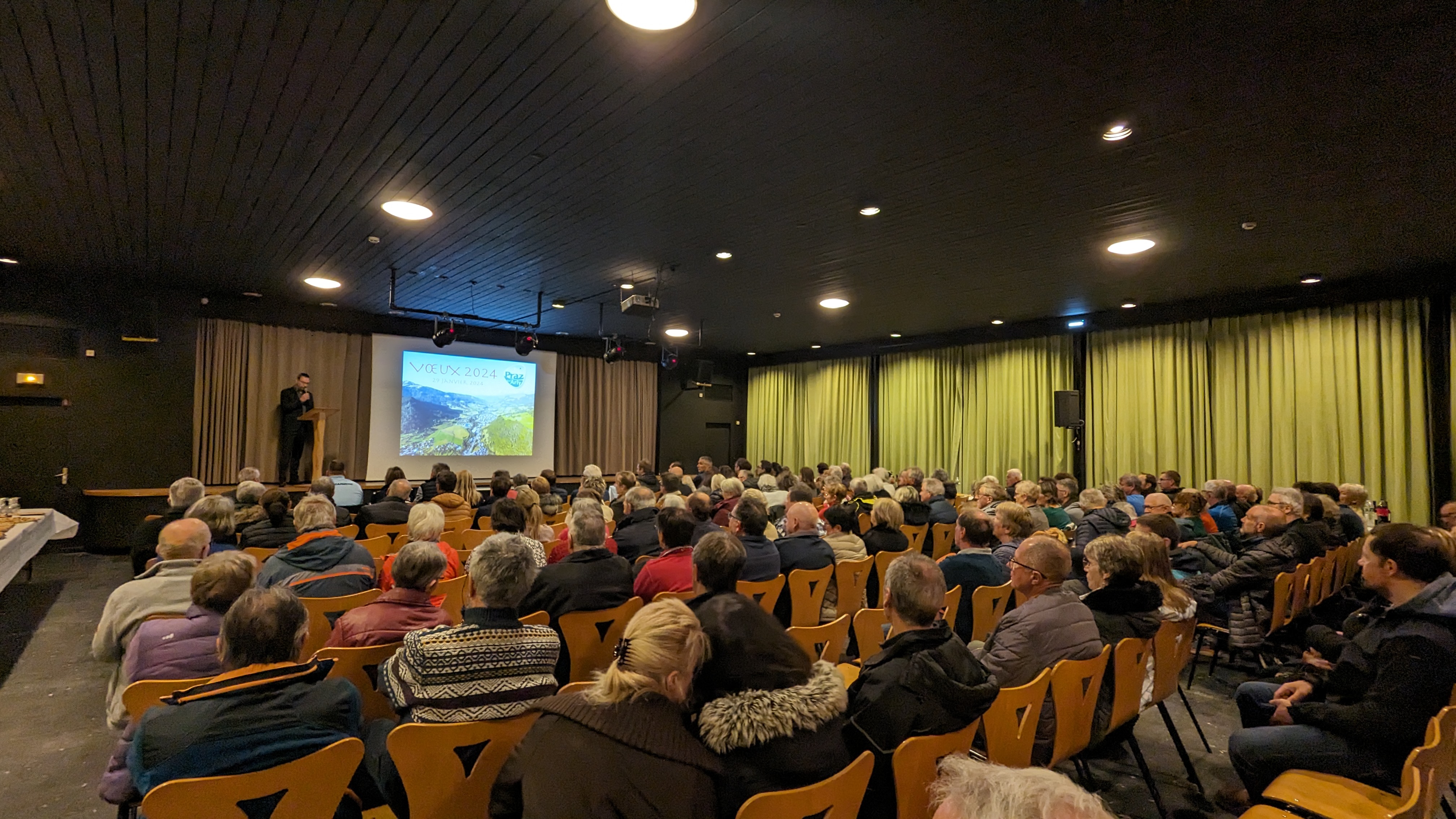 Soirée des vœux du maire le 29 janvier 2024 - Marie-Anaïs Lien
