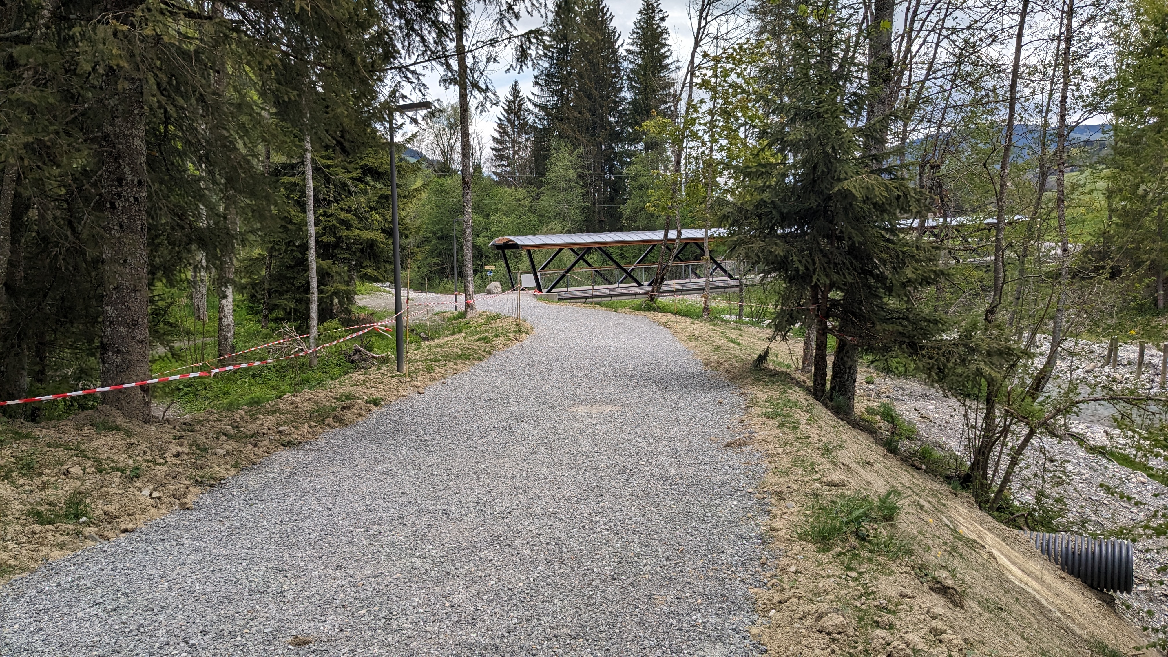 Jonction reliant le parc de loisirs des Belles au plan d'eau - Marie-Anaïs Lien