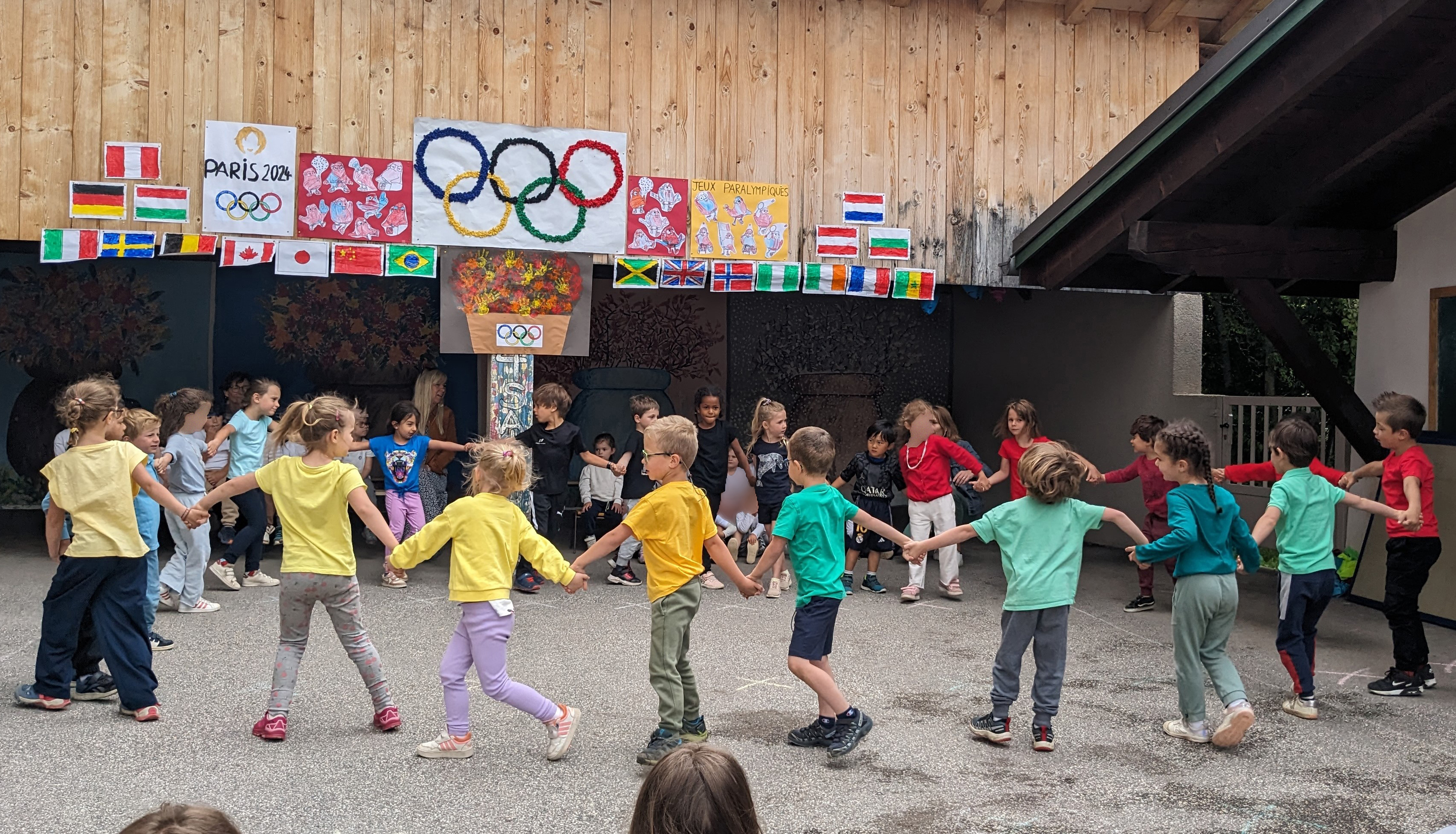 Kermesse de l'école maternelle 2024, sur les jeux olympiques - Marie-Anaïs Lien