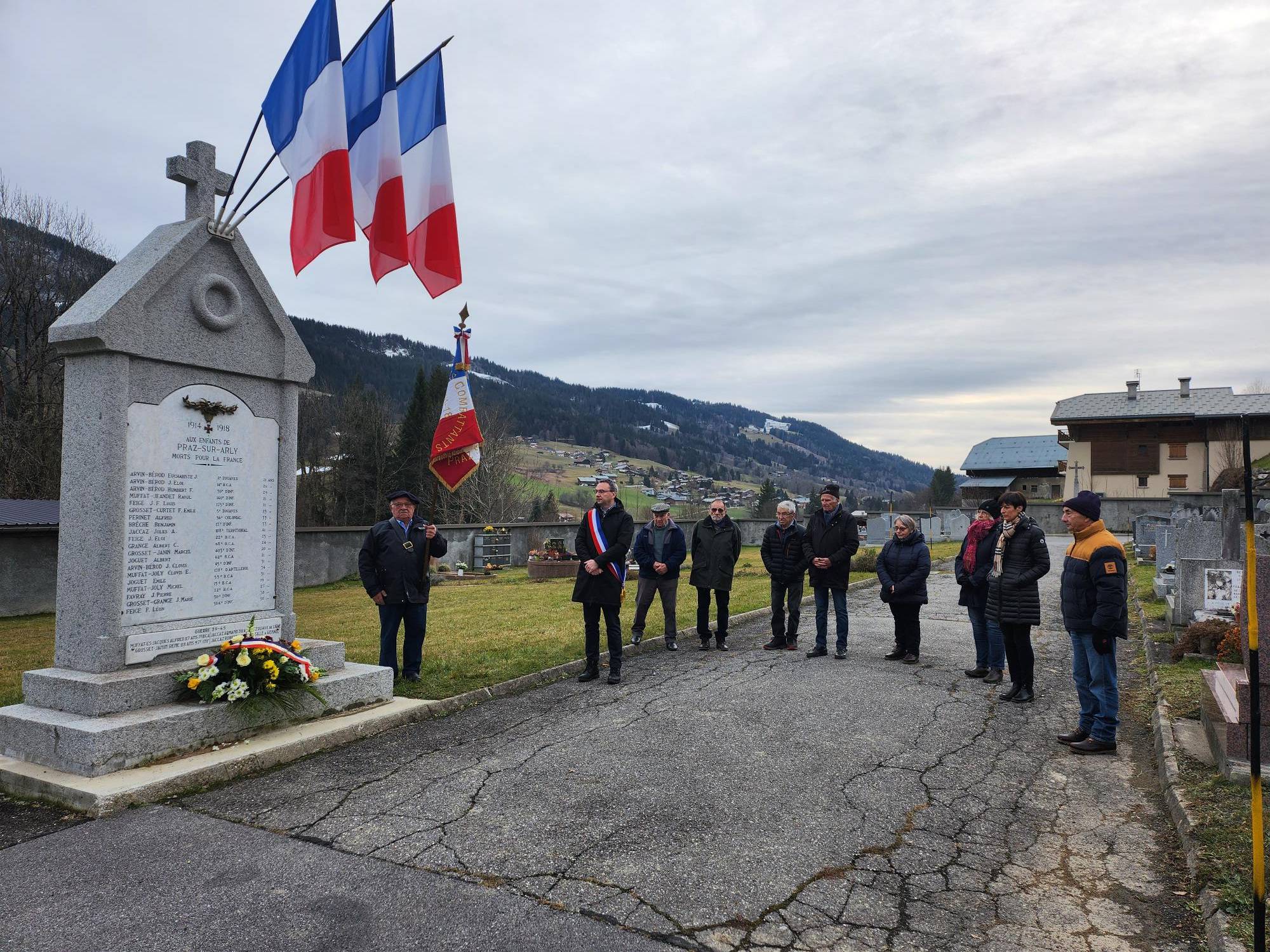 Cérémonie du 5 décembre 2024 - Pierre Bessy