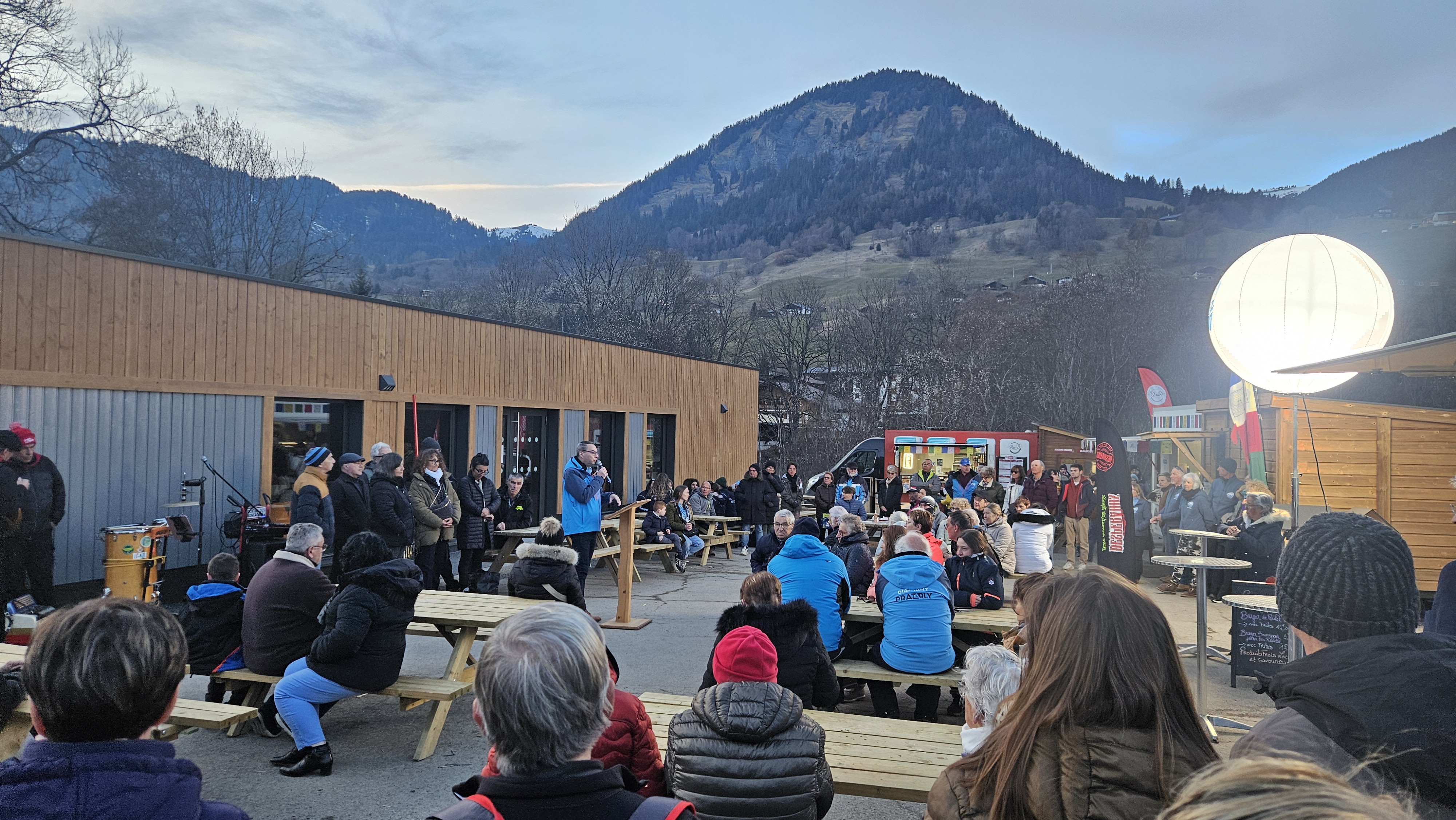 Inauguration de la salle communale de la rosière le samedi 8 mars 2025 - David Morineau