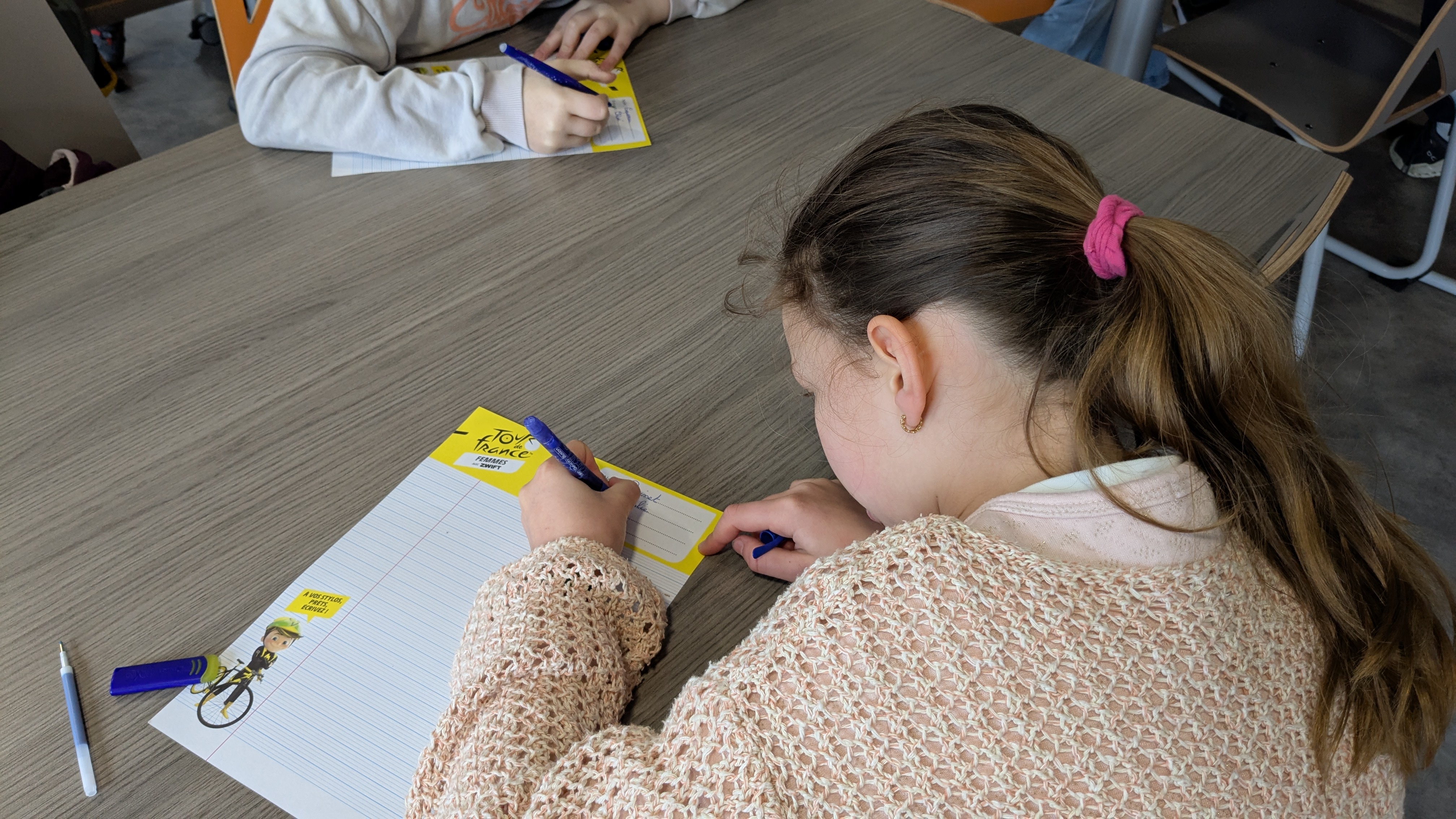 La Dictée du Tour, en prémices du Tour de France Femmes, le 28 mars 2025 - Marie-Anaïs Lien